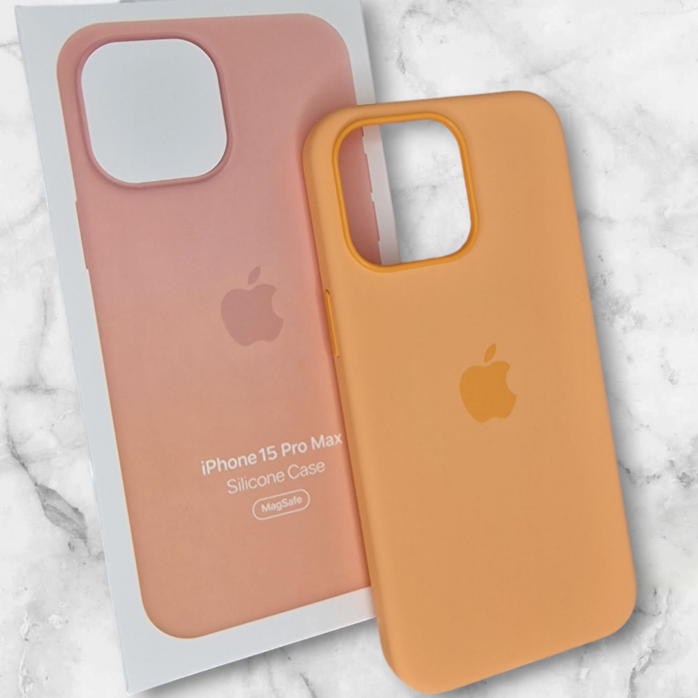 Чехол SILICONE CASE для смартфона IPHONE 15 PRO MAX с MagSafe, оригинальный силиконовый чехол с NFC, #1