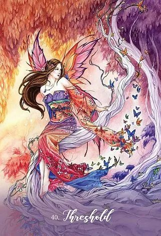 Карты Таро, Оракул "Лиса Кицунэ" (Foxfire: The Kitsune Oracle), Blue Angel Publishing (США)  #1