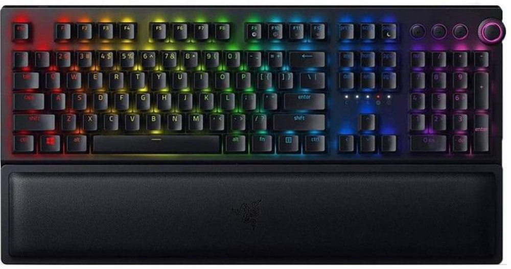 Razer Клавиатура беспроводная RZ03-03531800-R3N1, (Razer Green), Русская раскладка, черный, черный матовый #1