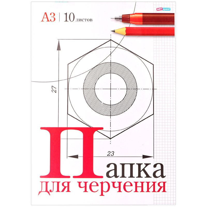 ArtSpace Бумага для черчения A3 (29.7 × 42 см), 10 лист., шт #1