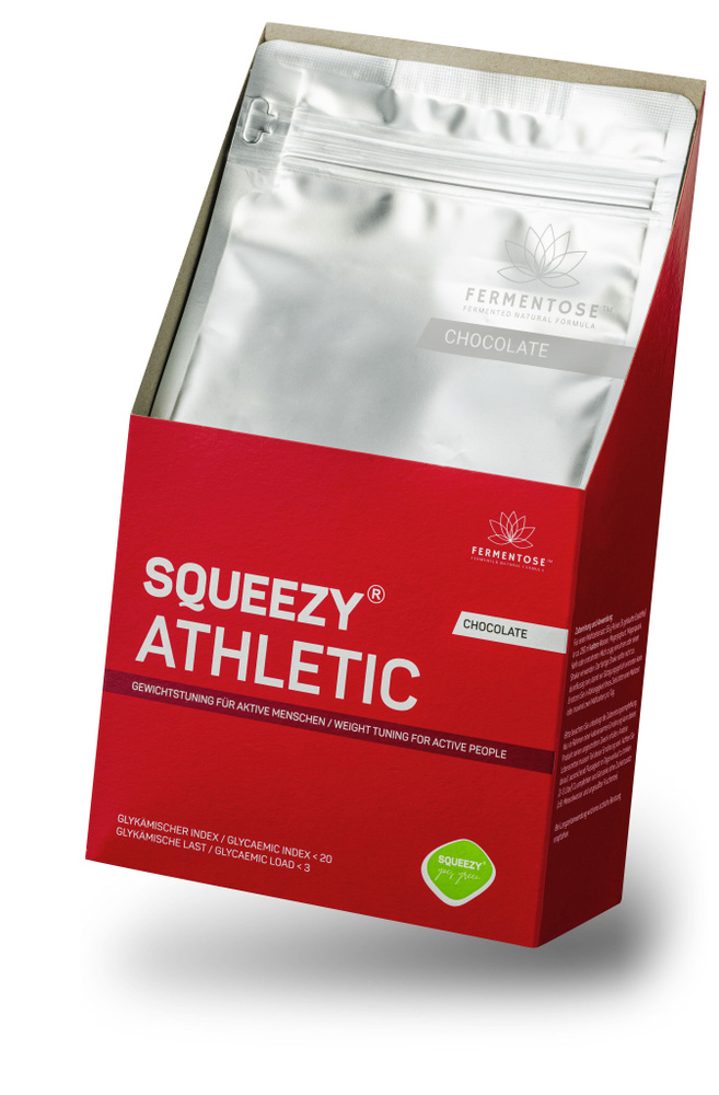 Диетический коктейль SQUEEZY ATHLETIC, 495 г, шоколад #1