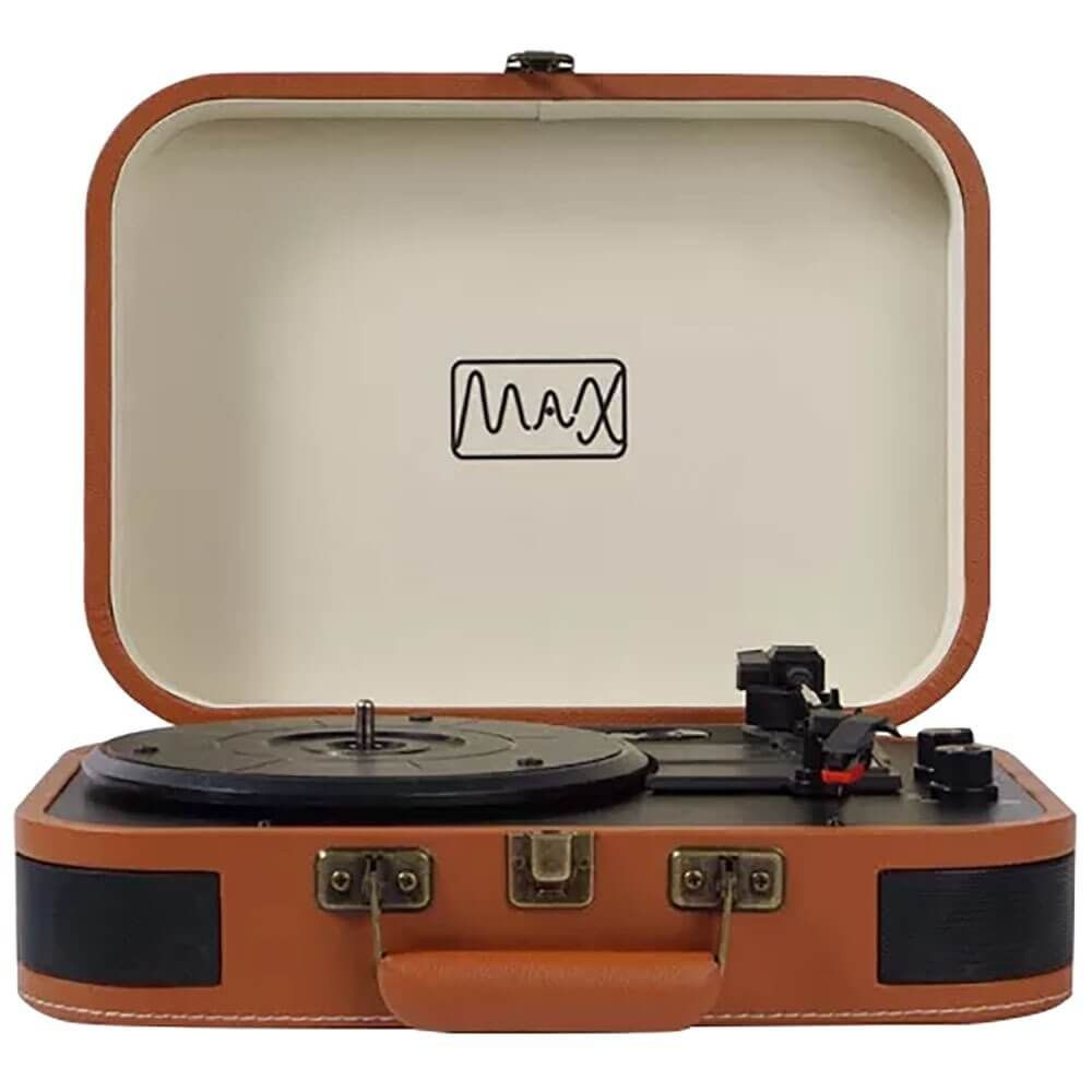 Проигрыватель виниловых пластинок MAX VP-100 brown #1