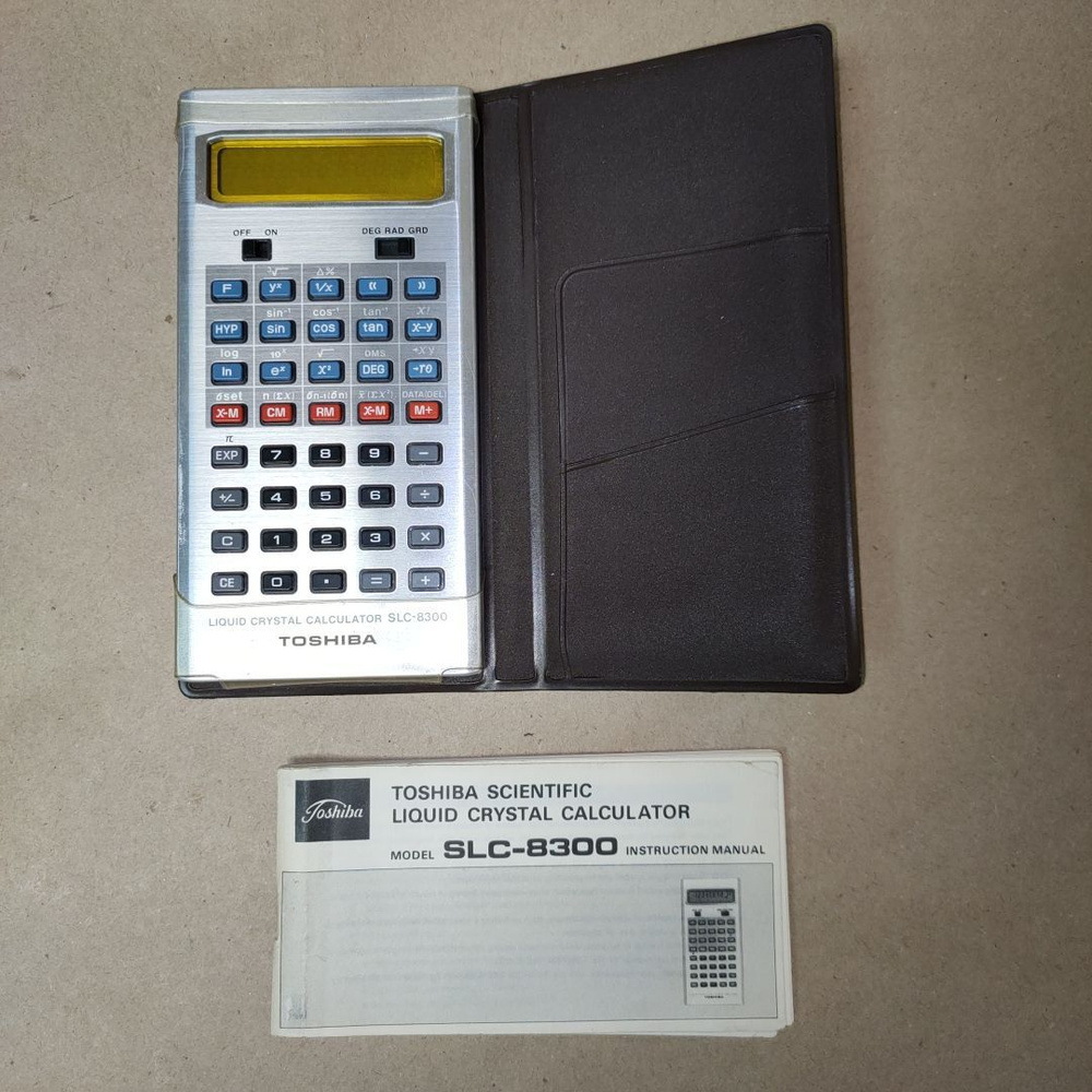 Научный калькулятор Toshiba SLC-8300 #1
