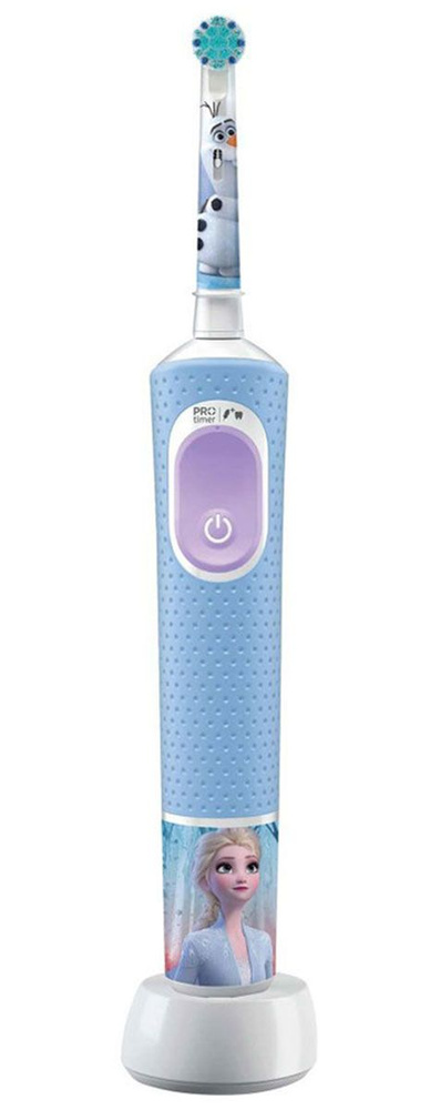 Электрическая зубная щетка BRAUN Oral-B Vitality Kids Frozen (D103.413.2K), чехол  #1