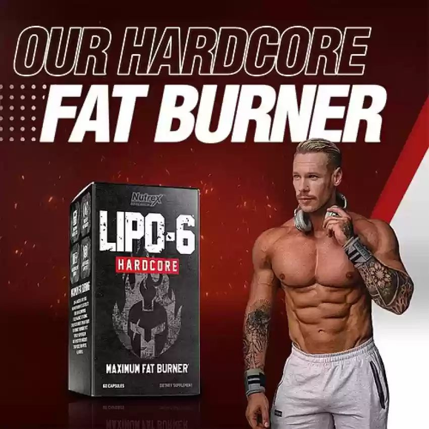 Жиросжигатели нутрекс липо 6 Nutrex Lipo 6 HARDCORE 60 капсул #1