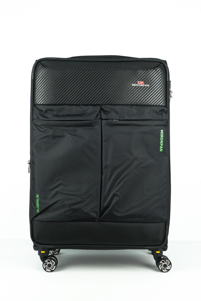 Чемодан Tripbags большой текстильный с расширением на 4-х съёмных колесах с кодовым замком (Pockets) #1