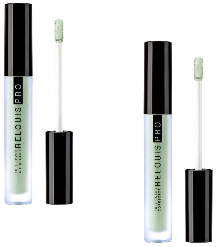 Релуи Корректор Relouis PRO Full Cover Corrector тон 40 green. 2 шт #1