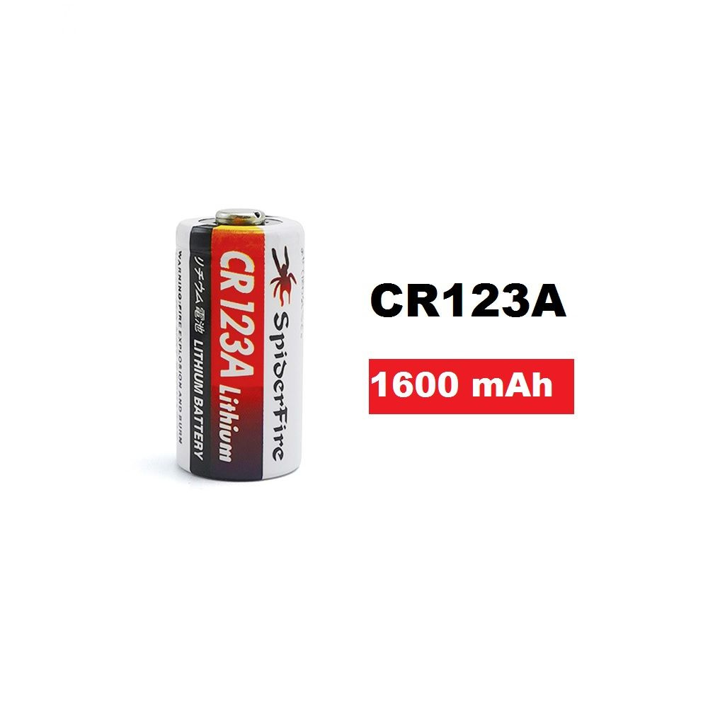 Батарейка литиевая CR123A 3V, 1600 mAh, Lithium, уп. 1 шт. #1