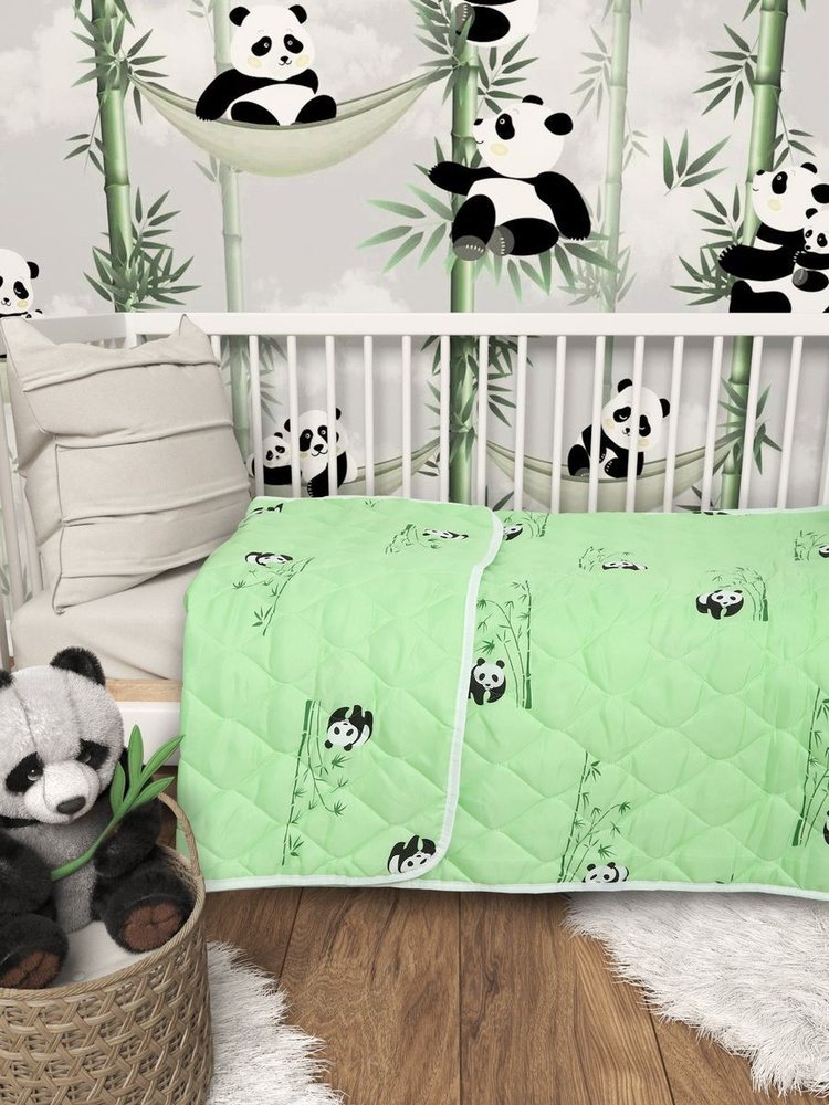 Одеяло детское для новорожденных 110х140 в кроватку #1