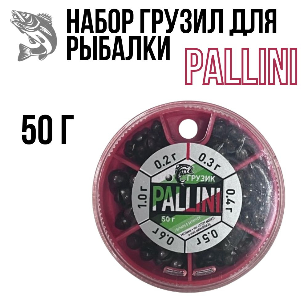 Набор грузов PALLINI 50гр #1