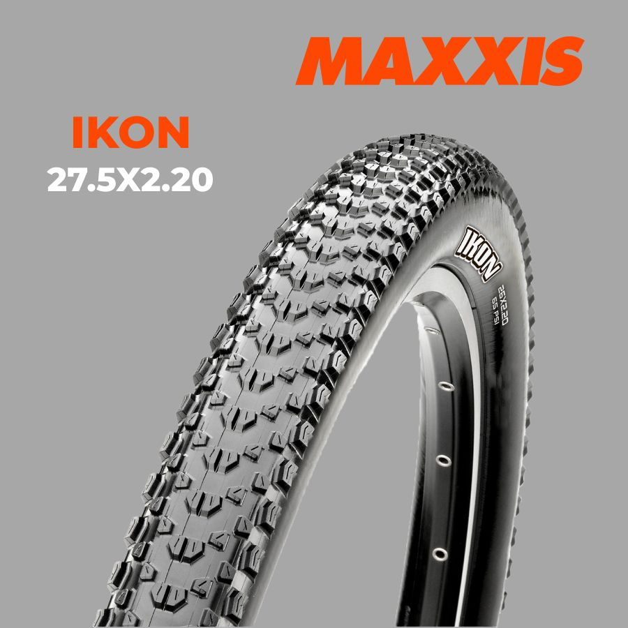 Покрышка велосипедная Maxxis ikon 27.5x2.20 сталь #1