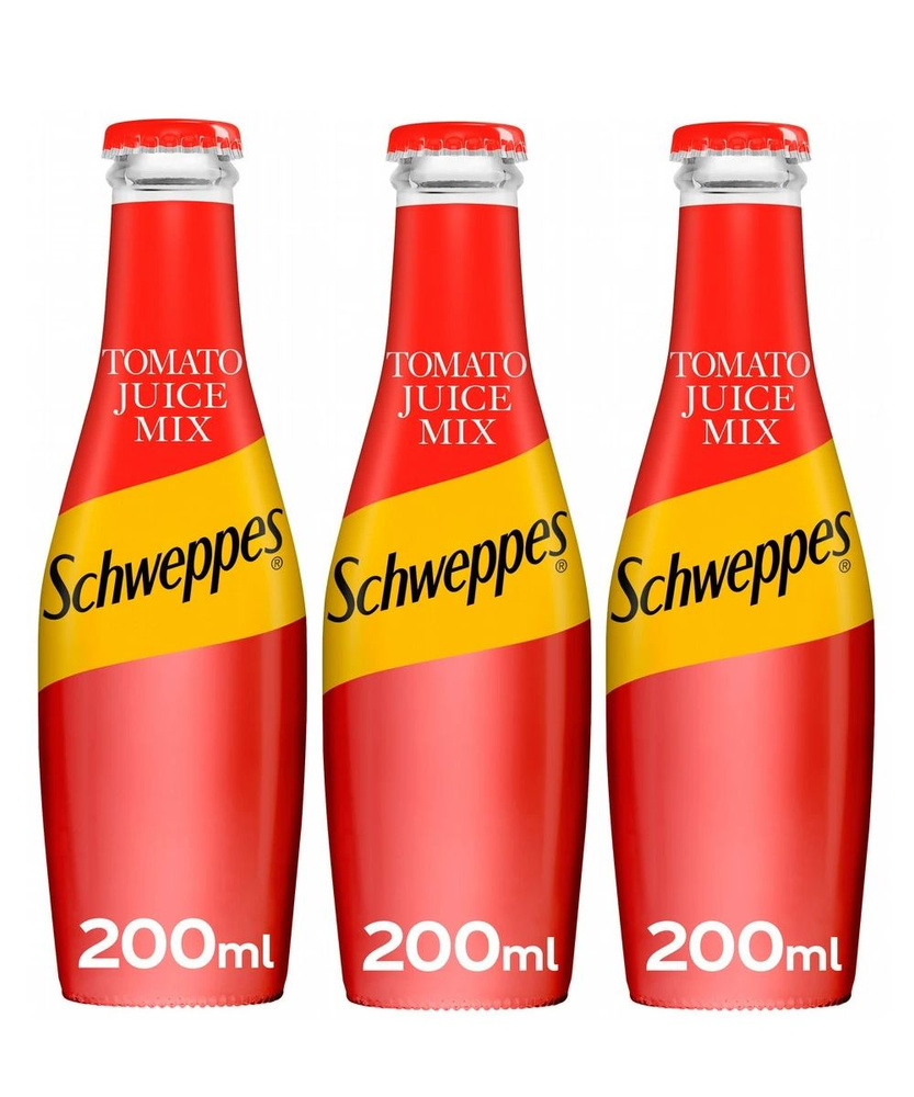 Газированный напиток Schweppes Juice Томат, 200 мл х 3 шт #1