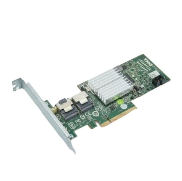 LSI 9211-8i Dell 0H200 H200 контроллер PCI-E x8 SAS-SATA RAID 2x SFF-8087 (low profile, подключение до #1