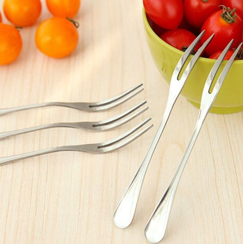 Вилка для фруктов и закусок 13,5см Carving forks, набор 6 штук, Maku  #1