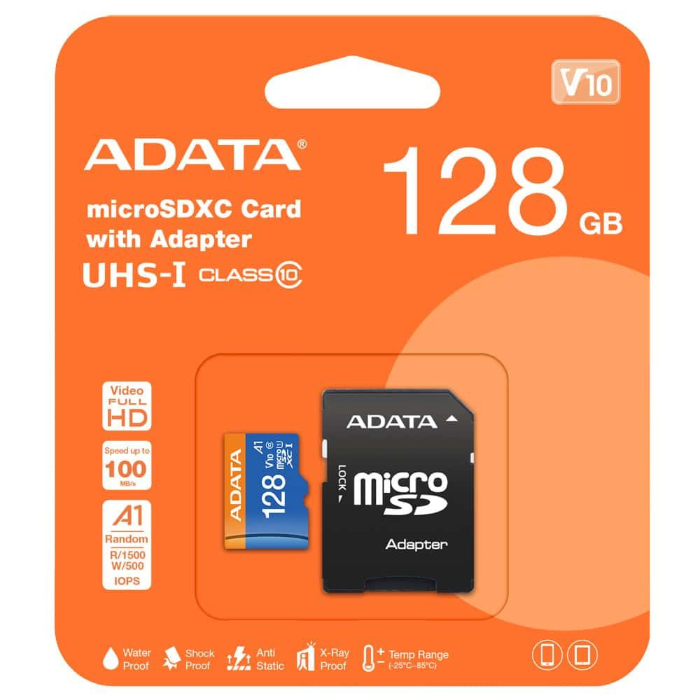 ADATA Карта памяти 128 ГБ #1