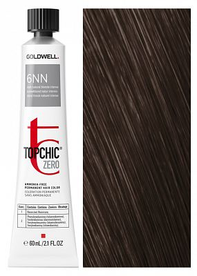 Goldwell Topchic Zero 6NN Натурально-пепельный 60 мл #1