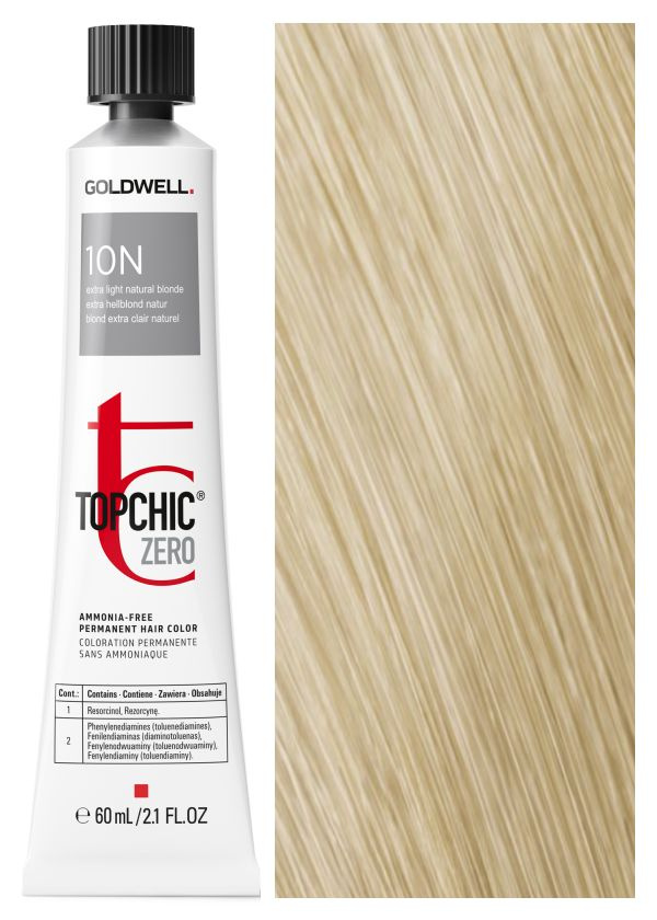 Goldwell Topchic Zero 10N Натурально-пепельный 60 мл #1