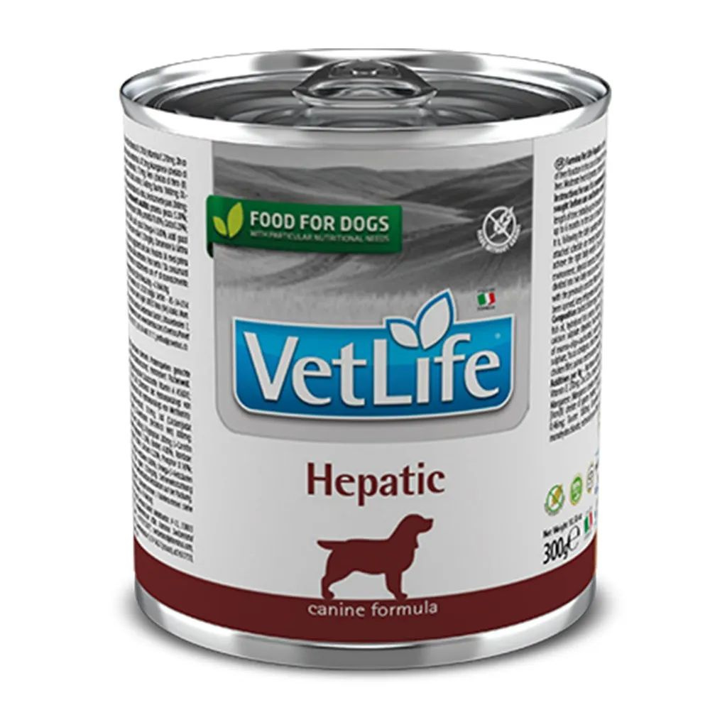 Влажный корм для собак Farmina Vet life Hepatic, при болезнях печени, лечебный, ветеринарная диета, 300 #1