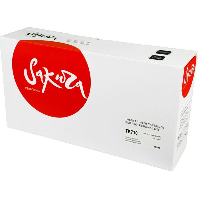 Картридж Sakura TK710 (1T02G10EU0) для Kyocera Mita FS-9130DN/FS-9530DN, черный, 40000 к.  #1