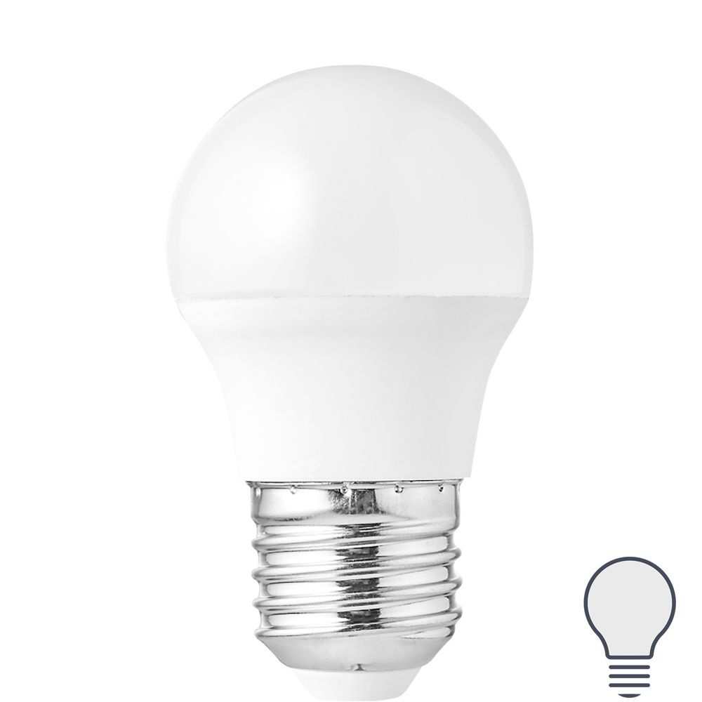 Лампа светодиодная Volpe E27 7 Вт 750 Лм, нейтральный белый свет  #1