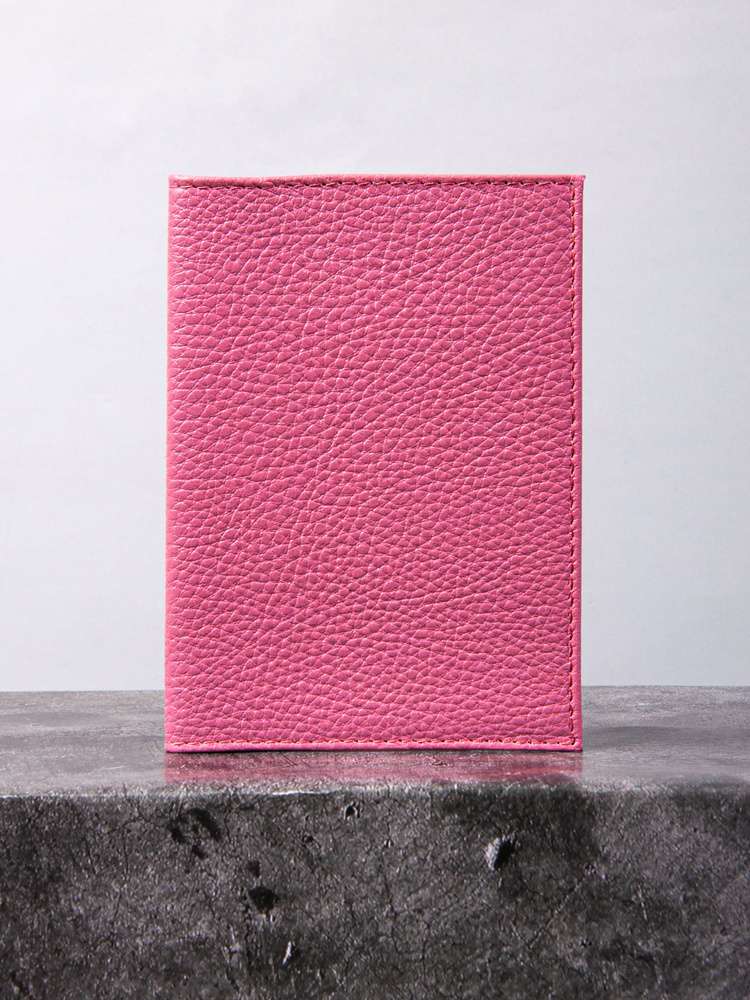 Обложка на паспорт WEYAL из натуральной кожи розового цвета  #1