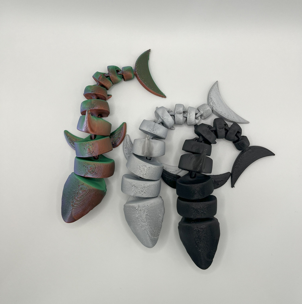 Акулы из 3D-пластика #1