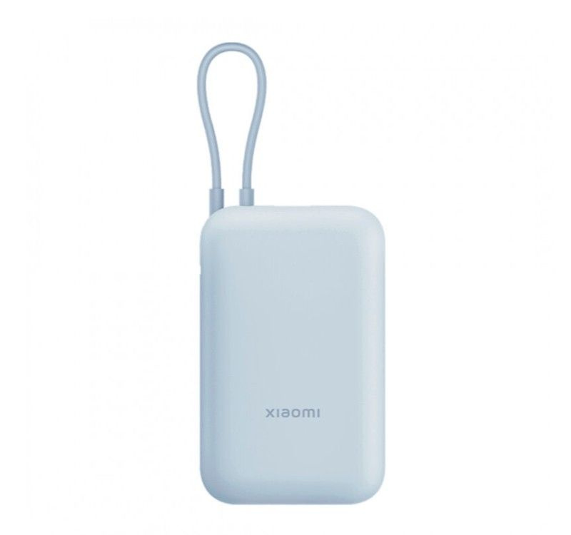 Внешний аккумулятор Xiaomi Mi Power Bank Cable USB-C 10000mAh Pocket Version (P15ZM) Blue  #1