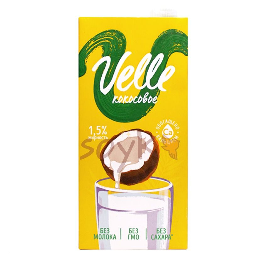 Напиток рисовый с кокосом Velle, 1л #1