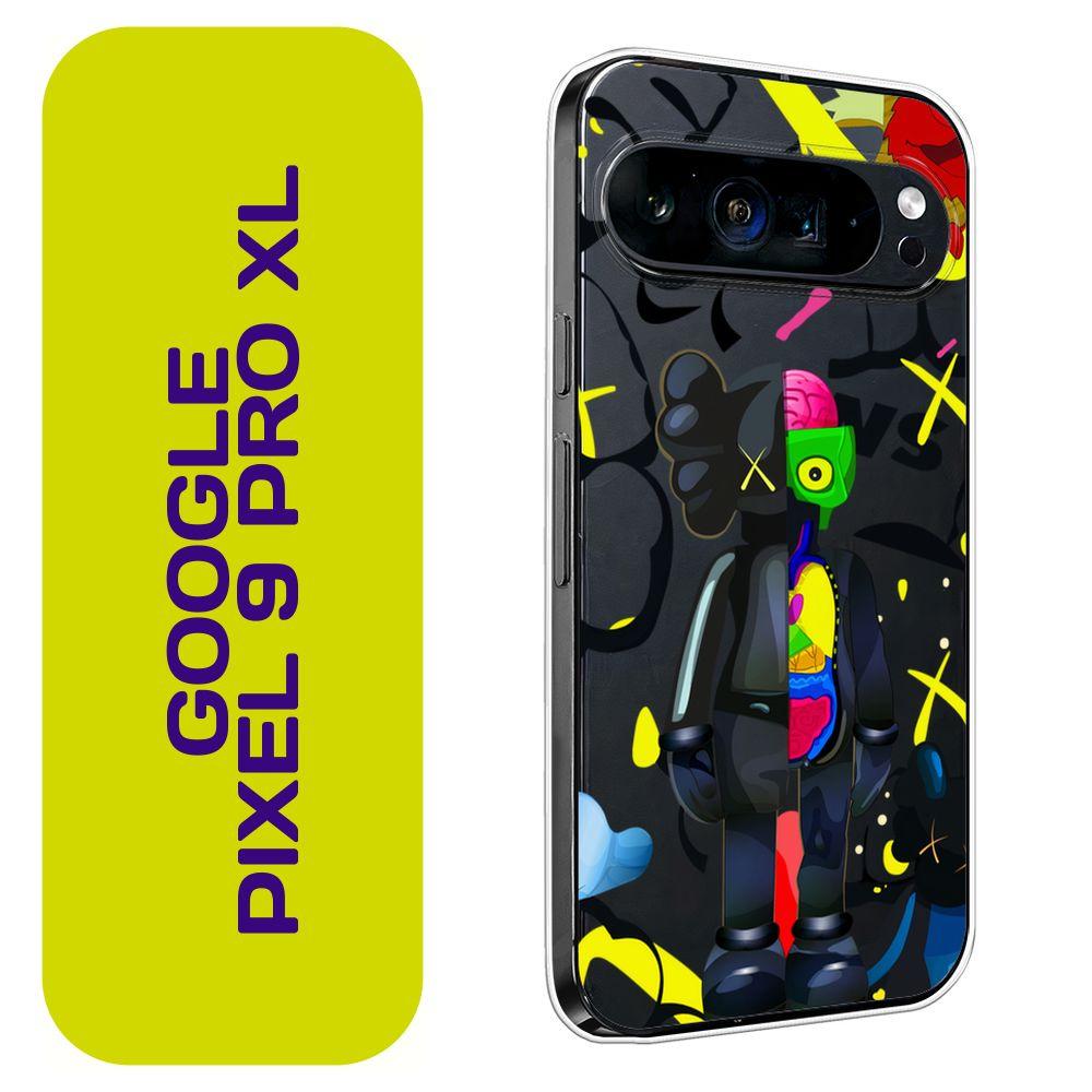 Чехол на Гугл Пиксель 9 Про XL / Google Pixel 9 Pro XL с принтом "Яркий внутренний мир"  #1
