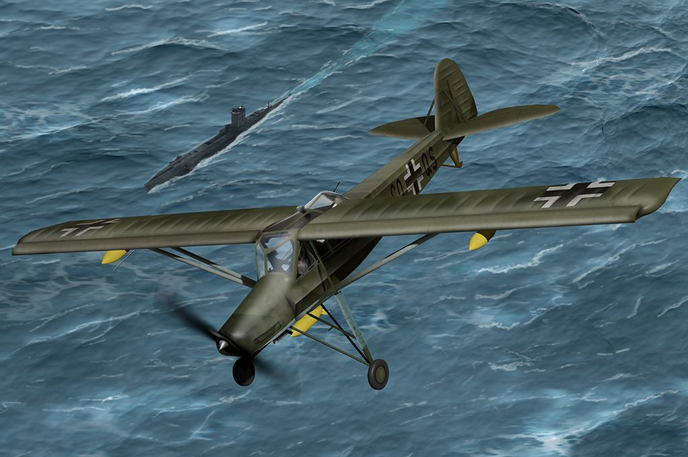 80184 1/35 Самолет Fieseler Fi-156U Storch #1