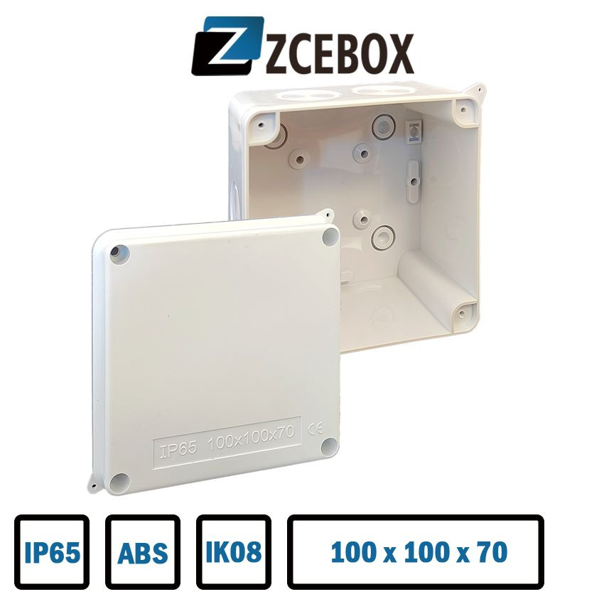 Коробка распределительная LWBA, 100х100х70 мм, LWBA-101007 #1