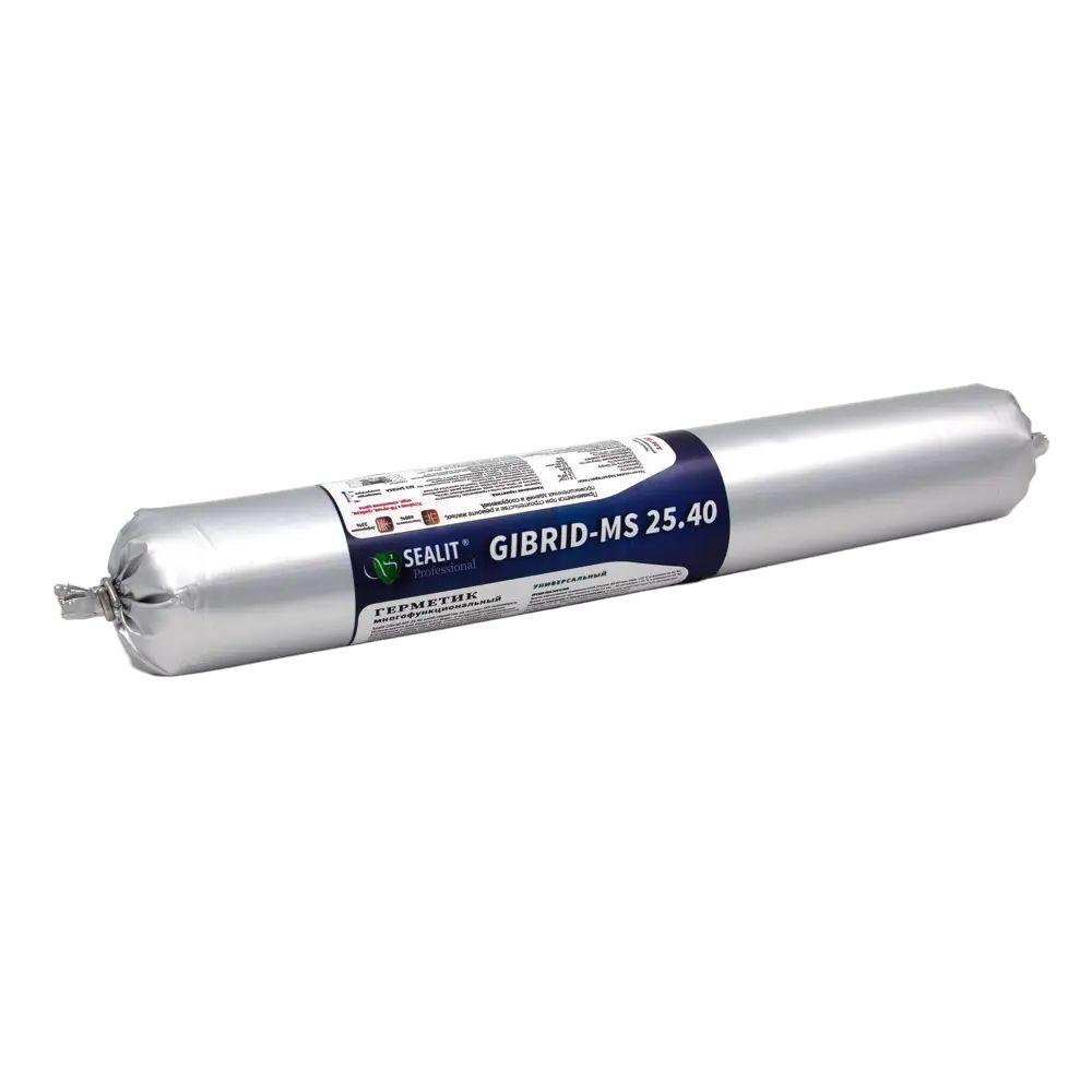 Герметик полимерный Sealit Gibrid MS 25.40 MS универсальный серый 0.60 л  #1