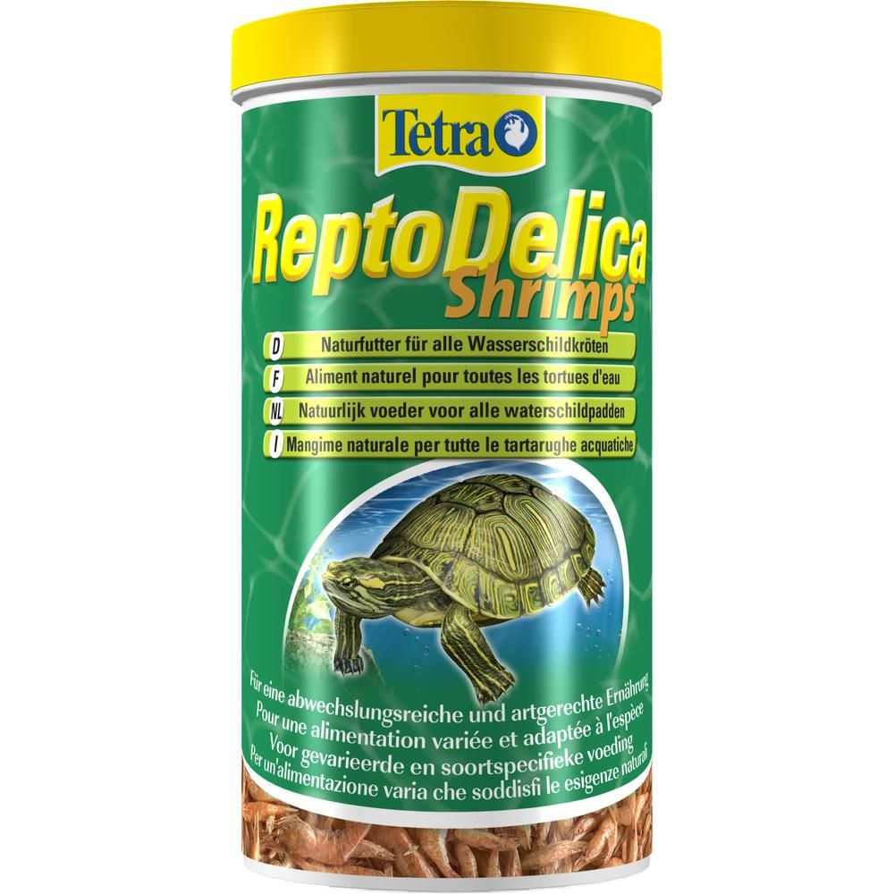 Корм для черепах TetraReptoDelica Shrimps 1л 100% креветки #1