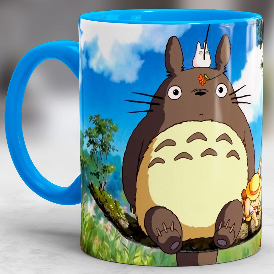 Кружка Waku-Waku "Тоторо из аниме Мой сосед Totoro", 350 мл, 1 шт #1