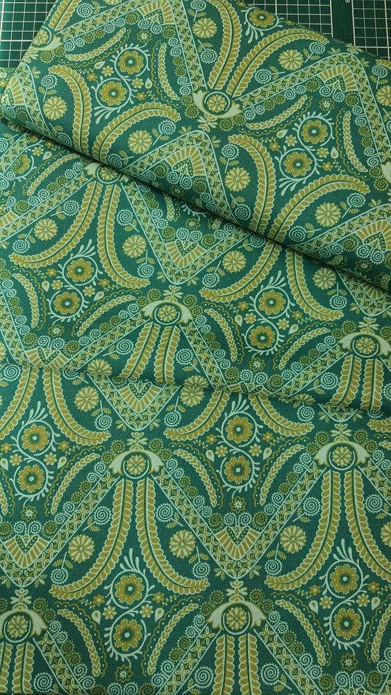 Ткань для шитья и пэчворка, 100% хлопок ALFA, 100*110 см, AL-7085 #1
