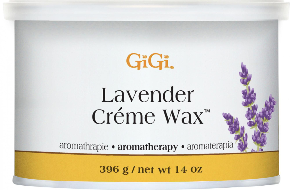 GiGi Воск для депиляции кремообразный с лавандовым маслом Lavender Creme Wax, 396 гр.  #1