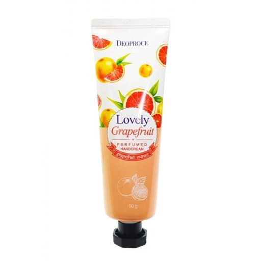 Крем для рук с ароматом грейпфрута DEOPROCE LOVELY GRAPEFRUIT PERFUMED HANDCREAM  #1