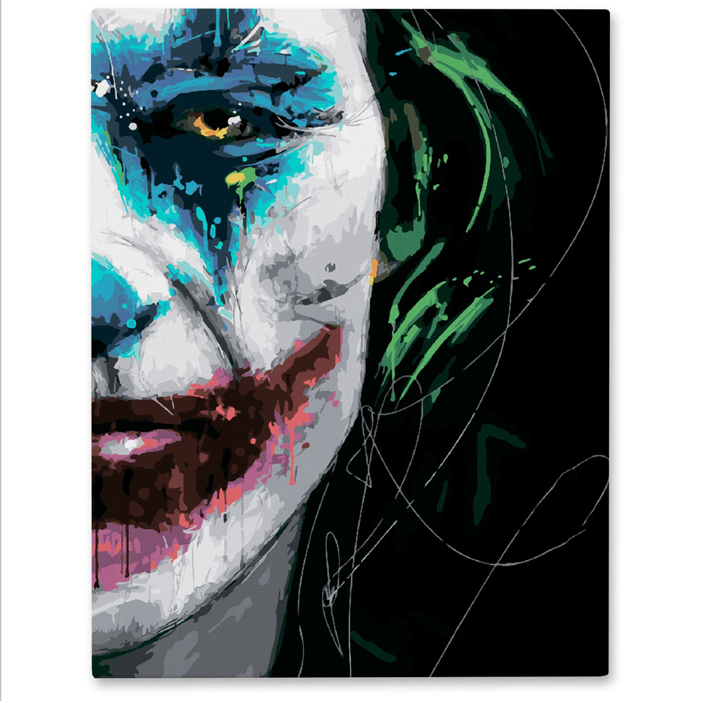 Картина по номерам на подрамнике 40x50 см Джокер ТМ Цветной  #1