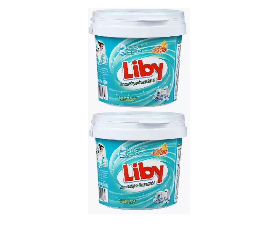 Liby Концентрированный стиральный порошок, 900 гр 2 штуки #1