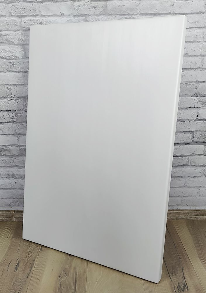 Столешница деревянная для стола, цвет белый, 90х80х4 см #1