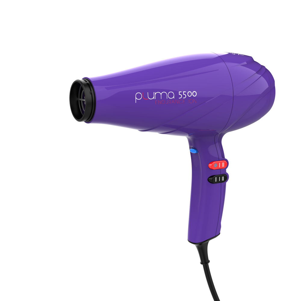 Электрофен для волос GA.MA PLUMA 5500 ENDURANCE ION - IT (фиолетовый) #1
