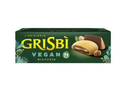 Печенье Grisbi Джандуя Vegan с бархатистым кремом 135 г #1