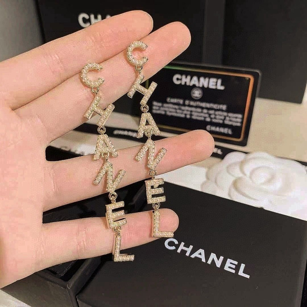 Chanel Серьги подвески #1