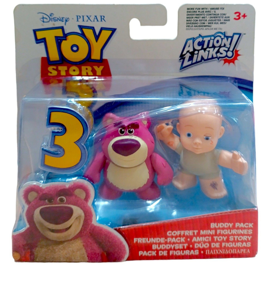 Набор коллеционных фигурок Buddy pack Lotso and big baby t0446 История игрушек 3  #1