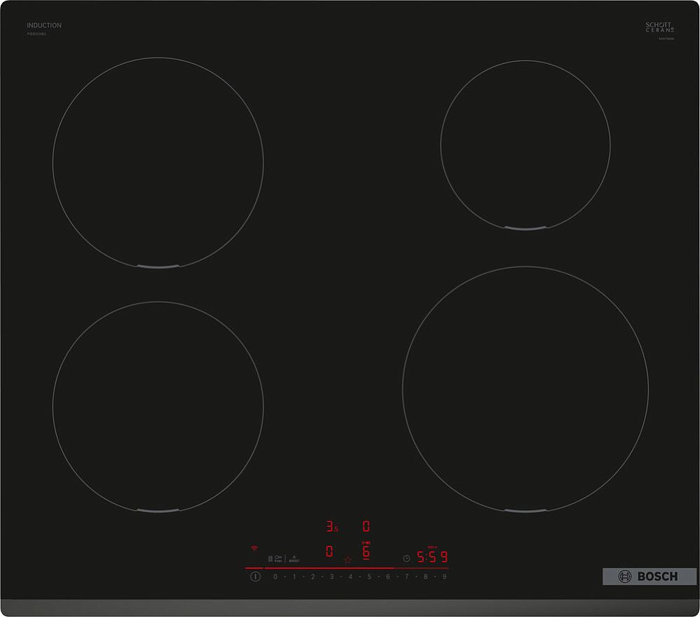 Варочная панель индукционная Bosch PIE631HB1E, черный #1