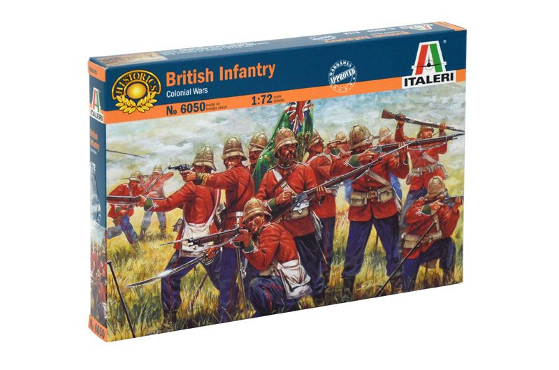 6050 Солдатики Британская пехота Infantry (Zulu War) 1/72 #1