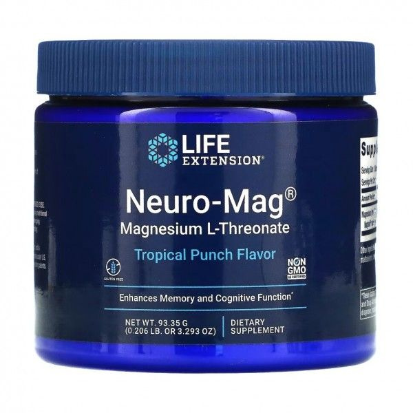 LIFE EXTENSION L-Треонат Магния Neuro-Mag Magnesium L-Threonate 93,35 грамм #1