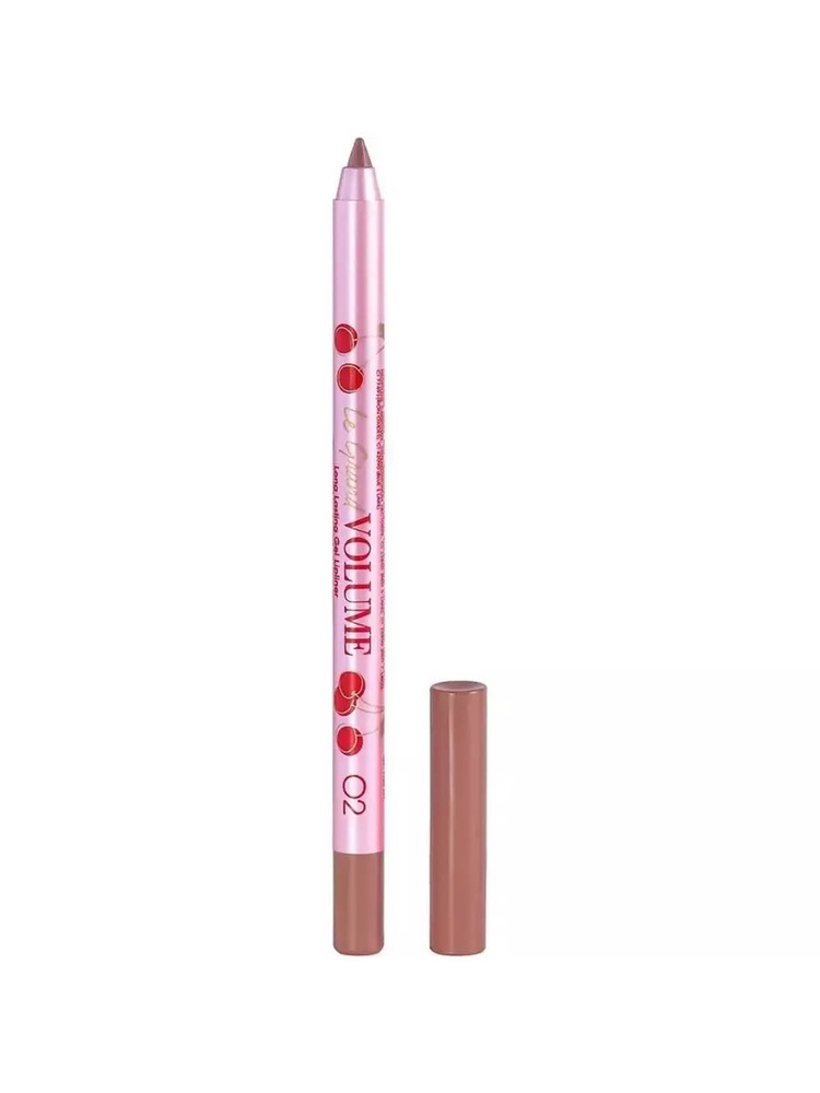 Vivienne Sabo Карандаш для губ устойчивый гелевый Long Lasting Gel Lipliner Le Grand Volume, 02 Теплый #1