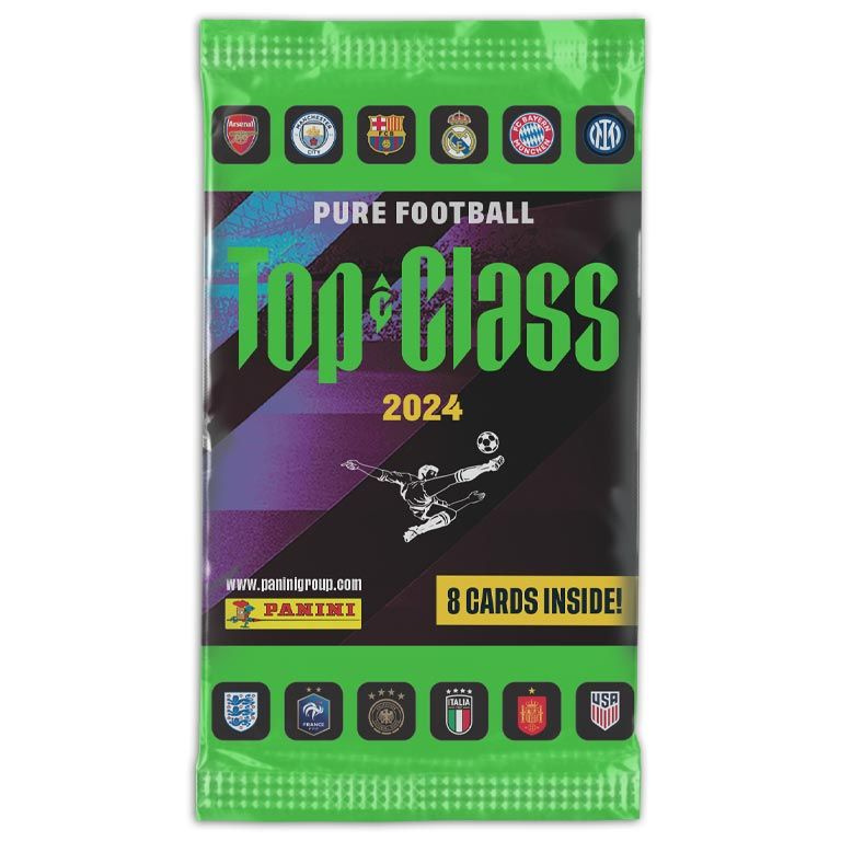 PANINI Top Class 2024 Торговые карты - Booster,1 упаковка #1