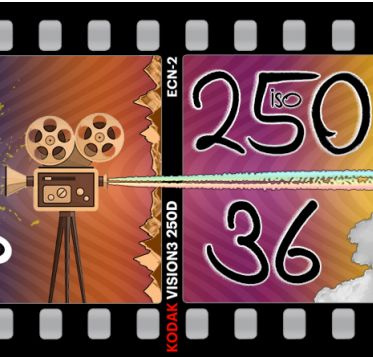 Кино-фотоплёнка RL цветная Kodak Vision3 250D ISO 250 (36 кадров)(Перемотка)  #1
